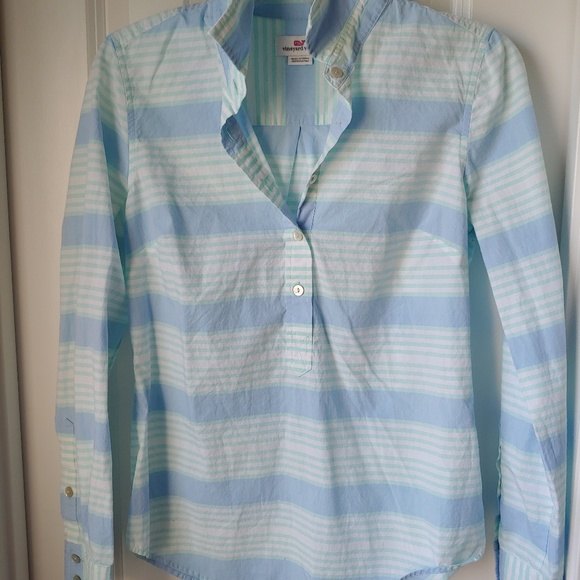 Vineyard Vines Button Down Collar Roll Tab Sleeve - Picture 7 of 7